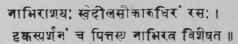 Bagbhat (Sutra Sthanam ch. XII.)