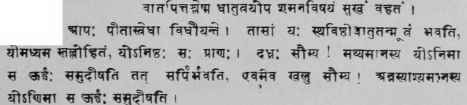 Chhandagya Brahmana.
