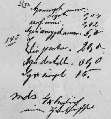 Facsimile Prescriptions 733