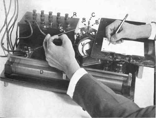 Apparatus for controlling the voltage of the shocks and for intermittently short circuiting them.