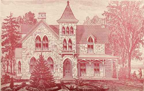 More Durable Material A Solid Gothic House Style N 41