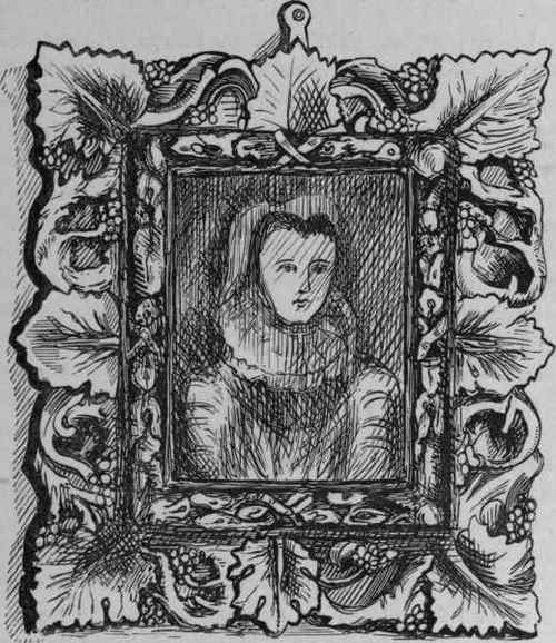 Early Renascence frame belonging to Rev. H. R. Haweis.