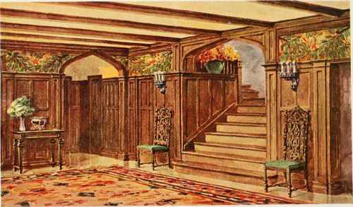 The Richly Colored Stain and Dull Finish.