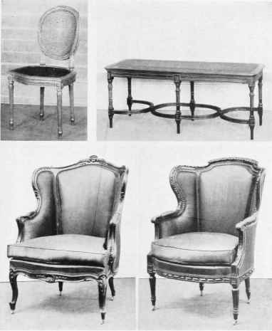 LOUIS SEIZE SIDE CHAIR. REPRODUCTION. Height 37 in., Width 19 1/2 in.