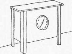 OBLONG CLOCK CASE
