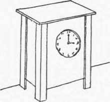 UPRIGHT CLOCK CASE