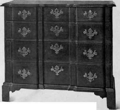 Block Front Chest of Drawers, 1750 75. 130