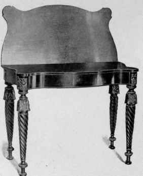 Card Table, about 1820.