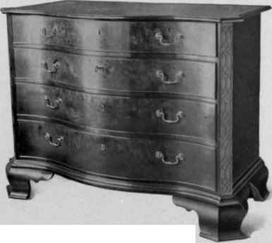 Chest of Drawers, about 1775.