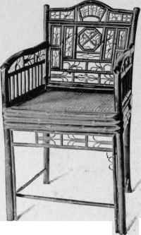Chinese Chair, about 1800.