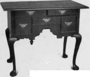 Dressing Table, 1710 20.