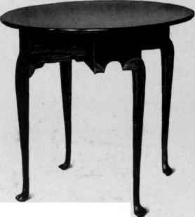 Drop Leaf Table, third quarter eighteenth century.