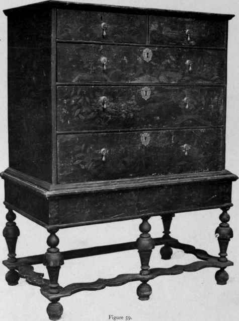 High Chest of Drawers, 1690 1700.