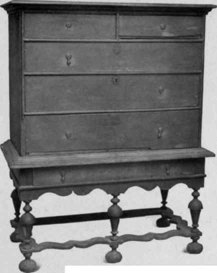 Mich Chest of Drawers, 1690 1700.