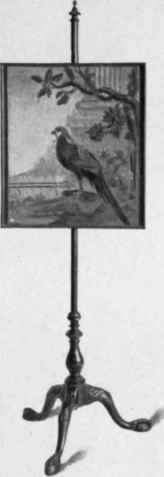 Pole Screen, second quarter eighteenth century.