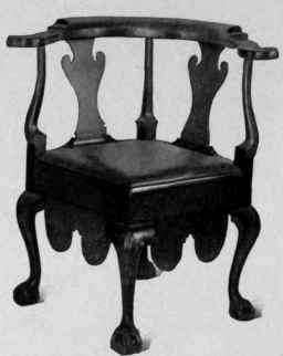Roundabout Chair, third quarter eighteenth century.