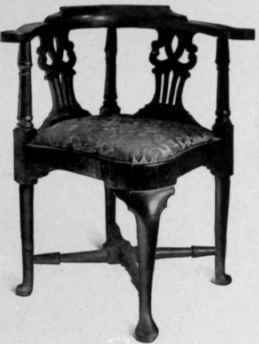 Roundabout Chair, third quarter eighteenth century.