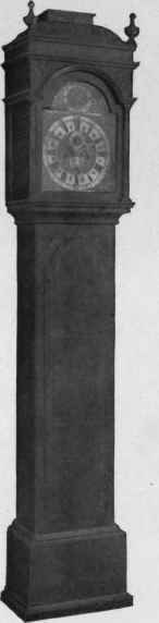 Tall Clock, about 1740.