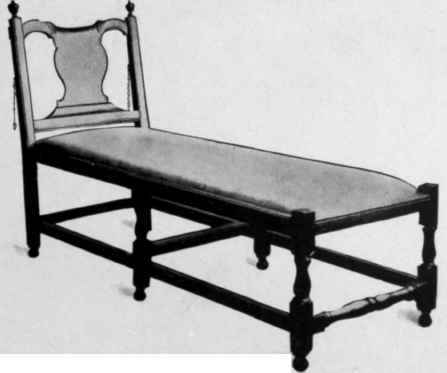 Turned Couch, Dutch style, 1700 15.