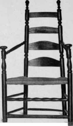 Turned Slat Back Chair, 1675 1700.