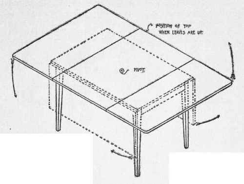 Drop Leaf Table.