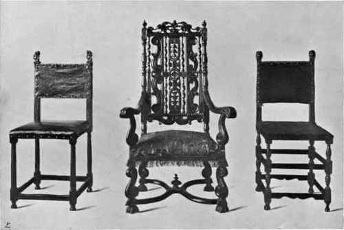 Chairs. RIJKS MUSEUM, AMSTERDAM.