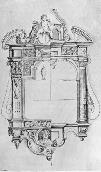 Glass Cupboard, or Vitrine, by De Fries.