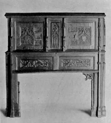 PLATE IV.   Credence (Fifteenth Century). CLUNY MUSEUM, PARIS.