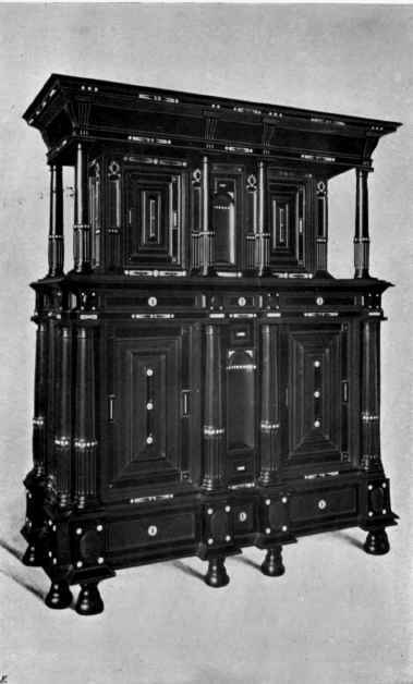 PLATE XLIII. Kas of Ebony and Ivory. RIJKS MUSEUM, AMSTERDAM