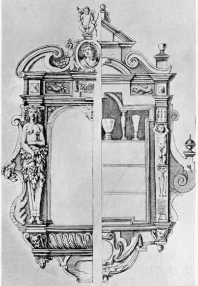 PLATE XVII. Glass Cupboard, or Vitrinc, by De Vries.