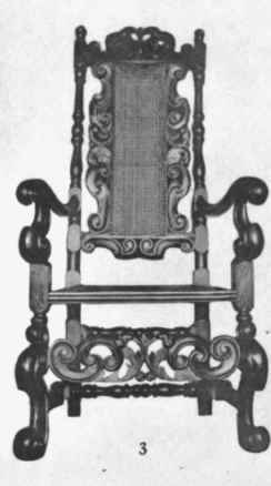 3   Arm Chair, Oak 1690 Circa