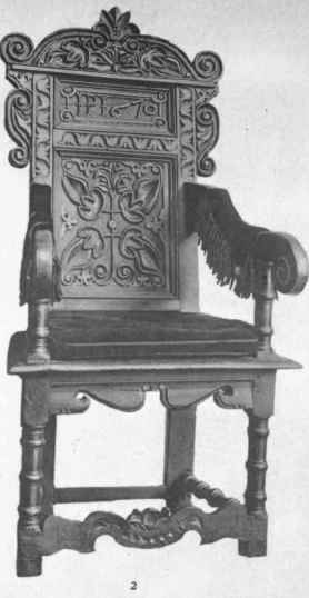Arm Chair, Oak I.P. 1670