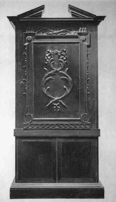 Cabinet, Mahogany 1730 Circa