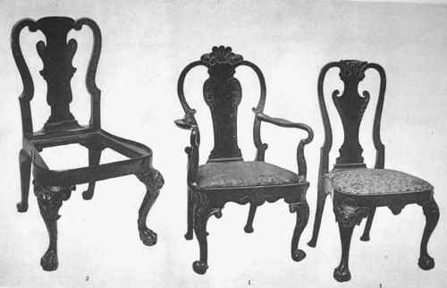 Cane And Wood Splat Backed Chairs 137