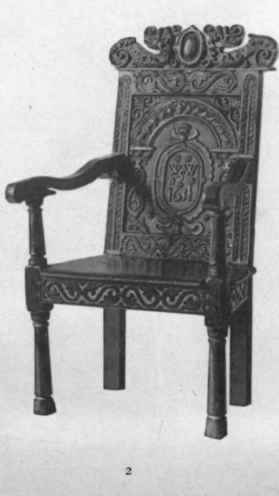 Oak Chairs Of The Sixteenth And Seventeenth Centur 81