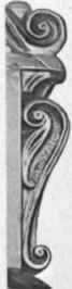 S Curve On The Side Of A Chair Back   As A Bracket