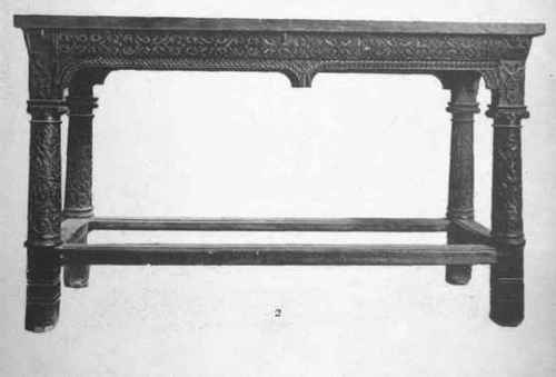 Table, Oak First Half Of 17th Century
