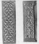 Typical Treatment   A Small Panel From A Chair Back, And A Pilaster