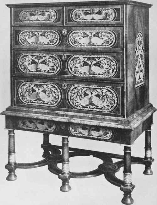 Chest Of Drawers On Stand.