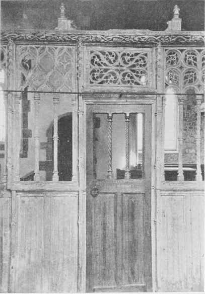 Coldridge, Devon, Parclose Screen.