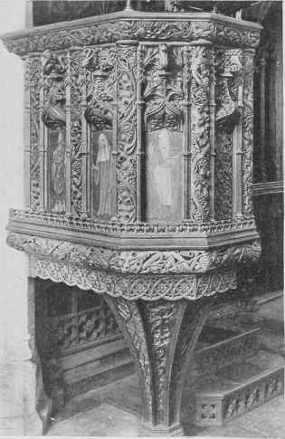 Fig, 171. Kenton, Devon, Pulpit.