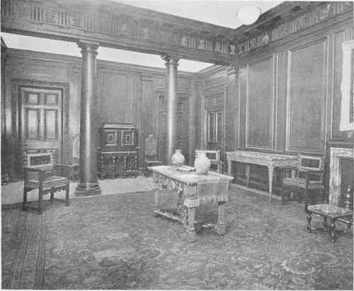Fig. 38C. Oak Panelled Room From Whitley Beaumont.