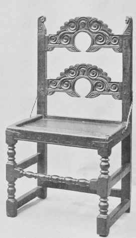 Oak Chairs.