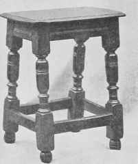 Oak Stool.