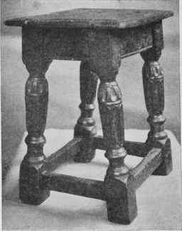 Oak Stool.
