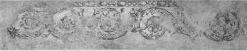 Painted Frieze On Plaster