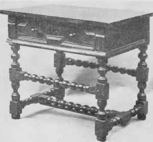 Pine Stool Table.
