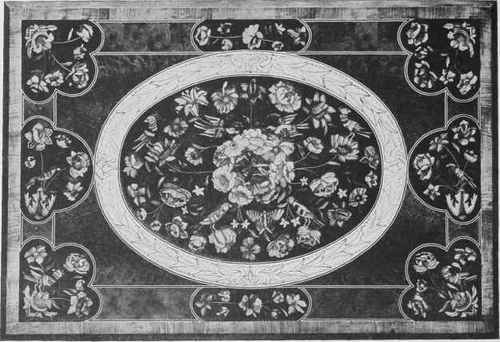 Table Top Inlaid With Marqueterie.
