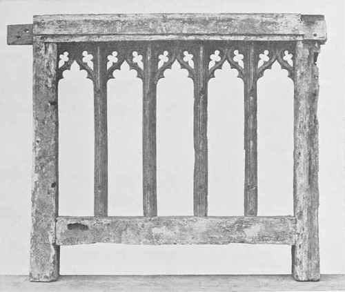 The Inside View Of The Window Framework, Fig. 41, Showing Shutter Rebate And Absence Of Glazing Rebates.