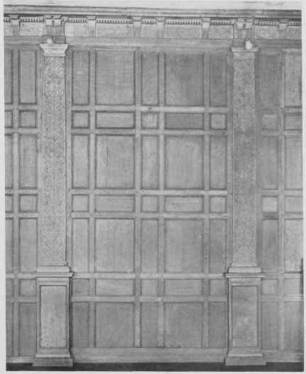 The Oak Panelled Room From The Palace At Bromley By Bow.
